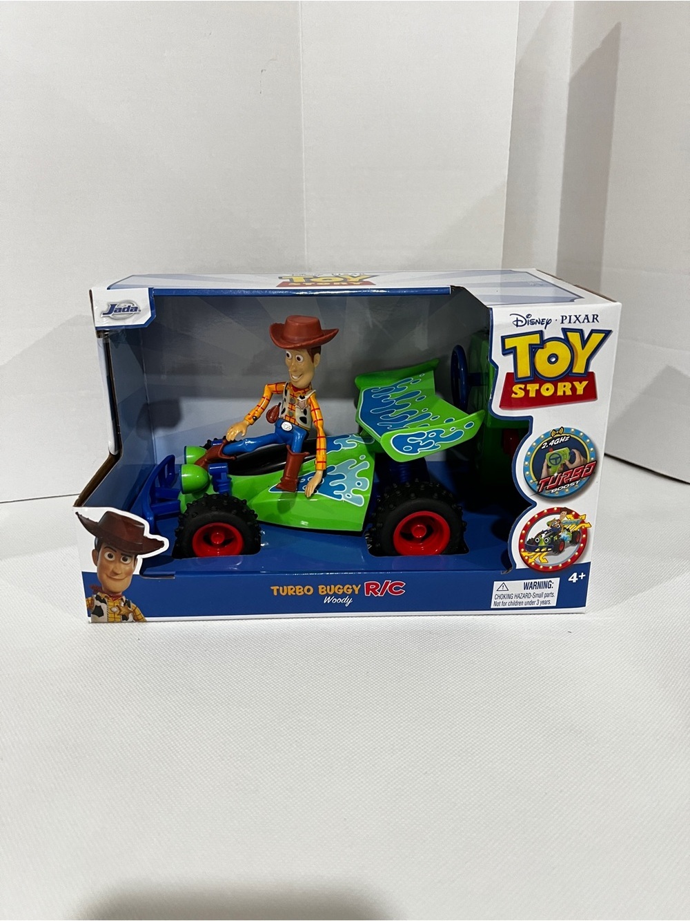 Disney Parks Toy Story Woody Turbo Buggy R/C Ages 4+ Toy For kids